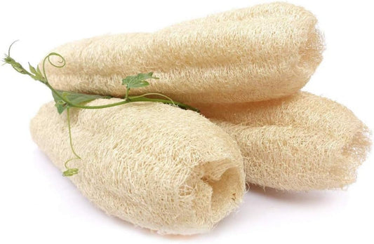 Miw Piw Natural Whole Loofah 3 Pcs