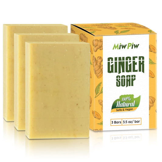 Miw Piw Ginger Soap Lymphatic Drainage (Pack 3)