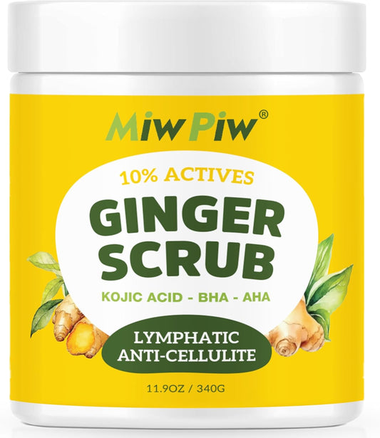 Miw Piw Ginger Scrub Lymphatic Drainage